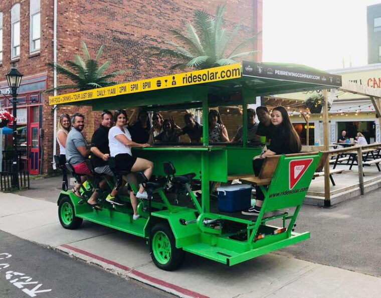charlottetown-solar-food-drink-party-bike-experience