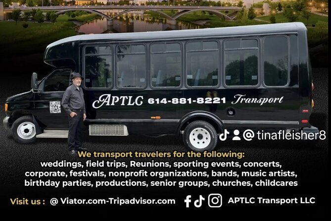 Charter Transportation for up to 13 passengers Columbus Ohio - Why This Charter Service Stands Out