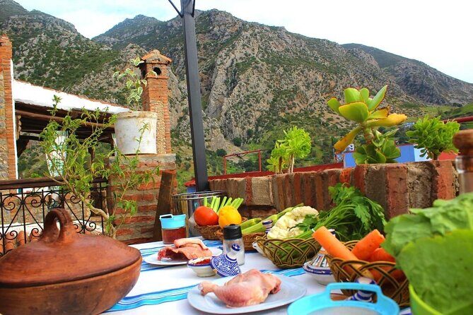 Chefchaouen Private Cooking Class with Mountain View - Key Points
