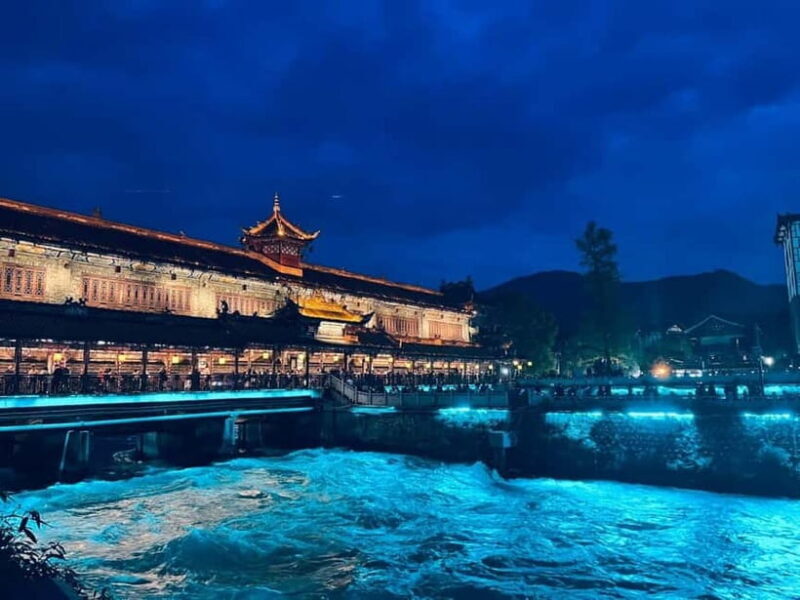 Chengdu: Dujiangyan, Qingcheng Mountain, and Blue Tears Tour - Key Points