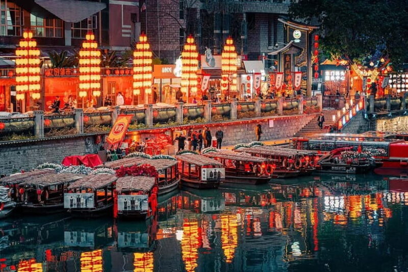 Chengdu Night Tour Jinjiang Ferry Ticket - Key Points