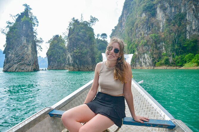 Cheow Lan Lake Adventure from Krabi with Cave and Floating Lunch - Key Points