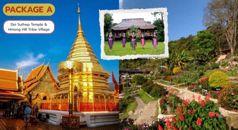 Chiang Mai: Doi Suthep Temple Tour with Hill Tribe or Palace - Key Points