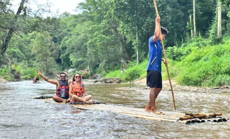 Chiang Mai: Elephant Observation & Wang River Bamboo Rafting - Key Points