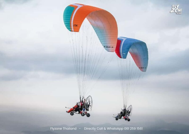 Chiang Mai: Flyzone Thailand Paramotor for 2 People - Key Points