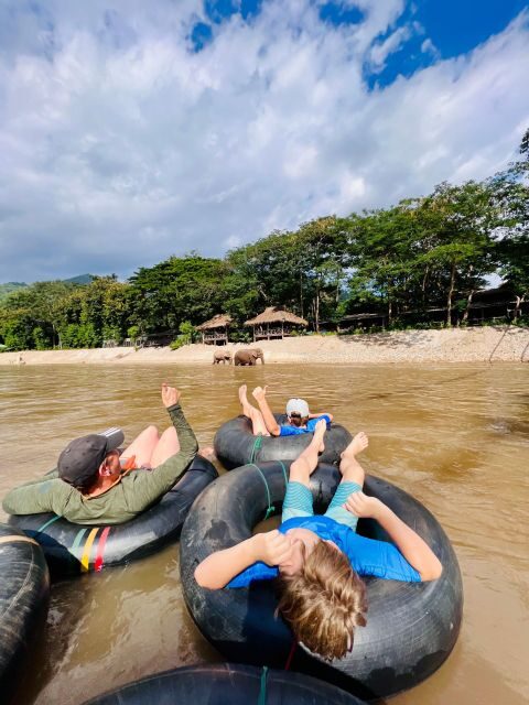 Chiang Mai Half-Day Adventure: River Tubing & Waterfall - Elephant Encounters