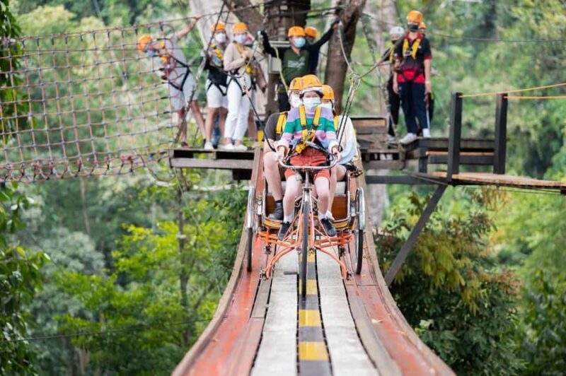 Chiang Mai: Pongyang Jungle Coaster & Zipline with Transfer - Key Points