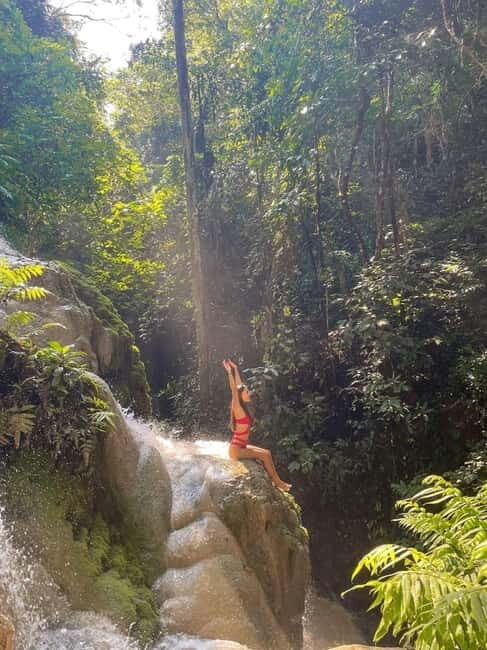 Chiang Mai Sticky Waterfall Adventure-Climb Like Spider-Man! - The Value of the Experience