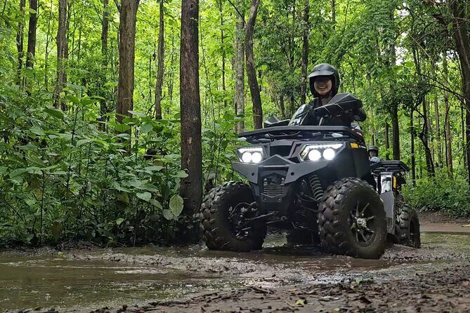 Chiang Mai Sticky Waterfall Tour ATV and Scenic Café - An Exciting Start: ATV Jungle Ride Through Mae Taeng