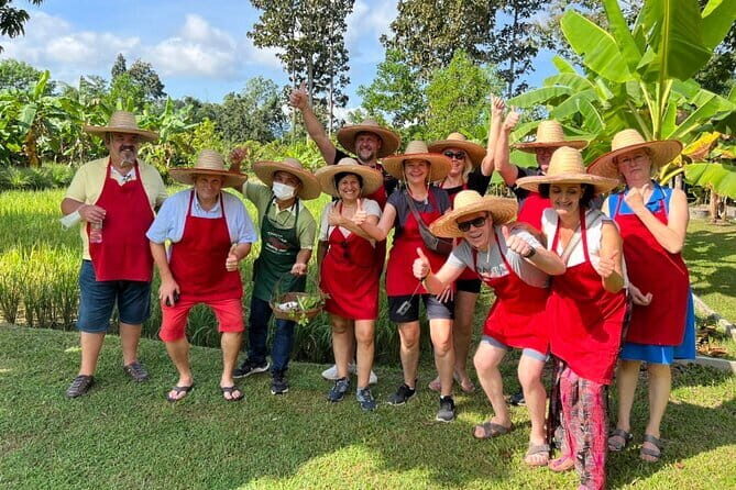 Chiang Mai Thai Cooking Organic Farm with Local Market Tour - Key Points