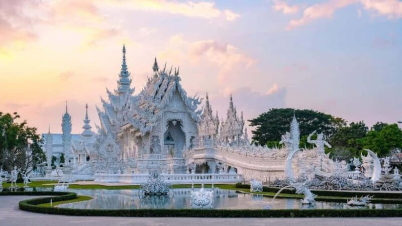 Chiang Mai: White & Blue Temples, Black House & Hill Tribes - The White Temple (Wat Rong Khun)