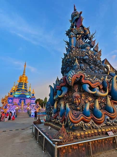 Chiang Rai IG Lalitta Cafe and White, Blue, Red Temples Tour - The Sum Up