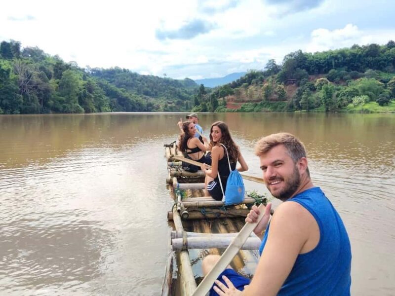 Chiang Rai: Jungle Trek, Waterfall, and Bamboo Raft Tour - Key Points