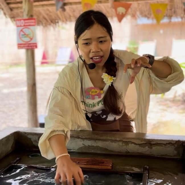 ChiangMai Elephant POOPOOPAPER Park Optional StickyWaterfall - FAQ