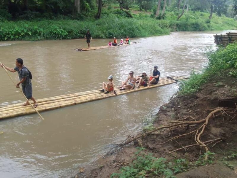 Chiangmai: Karen Weaving and Rafting Tour - Waterfall and Swimming Break