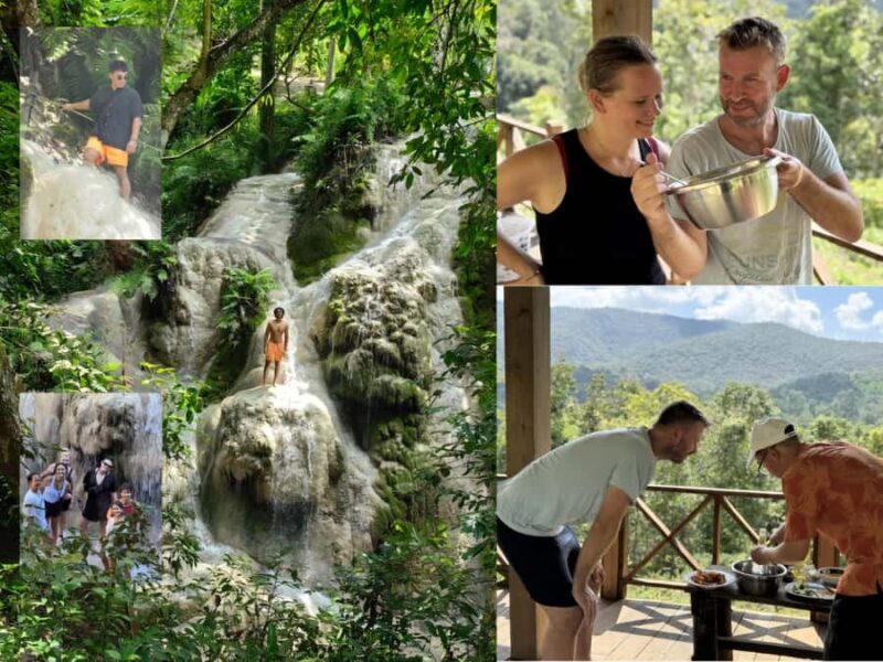 Chiangmai : Sticky Waterfall & glamping style cooking class - Key Points