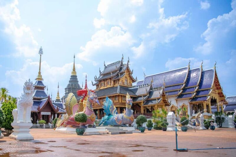 Chiangmai : Sticky waterfall & Land of angels & Wat ban den. - Key Points