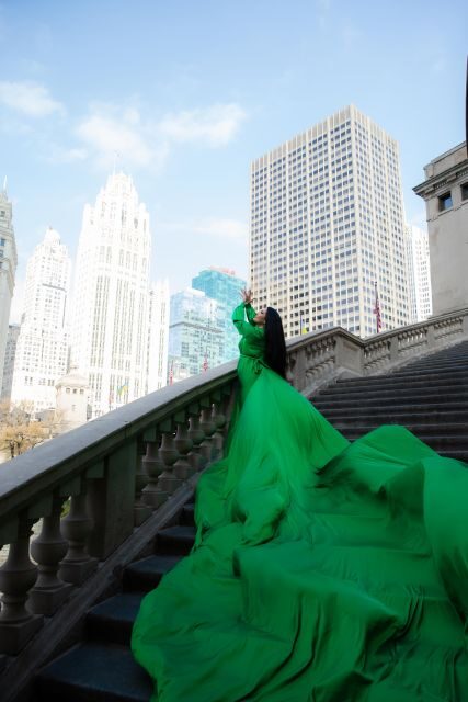 Chicago Luxury Flying Dress Photoshoot - The Sum Up