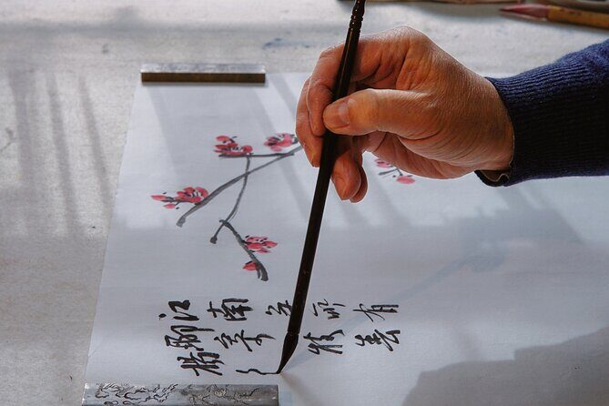 Chinese Painting with Local Master in Water Town - Discovering Jinze Water Town: A Glimpse into Jiangnan’s Heritage