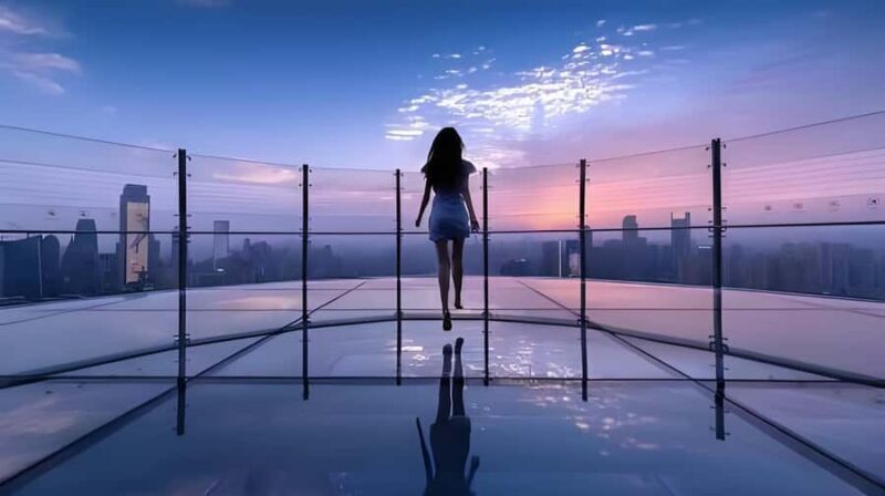 Chongqing: Exploration Skywalk Ticket at Raffles City - Practical Details and Tips