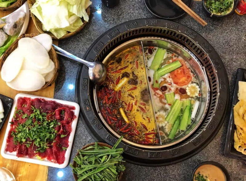 Chongqing: Hotpot Lunch & Teahouse Experience - Key Points