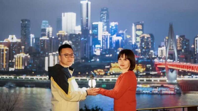 Chongqing: Night Skyline Photoshoot at Hongyadong - Who Will Love This Experience?
