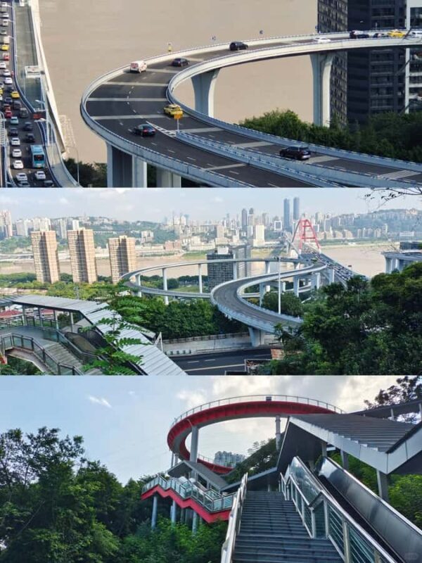 Chongqing: World Trade Center & Sujiaba Overpass Day Tour - Key Points