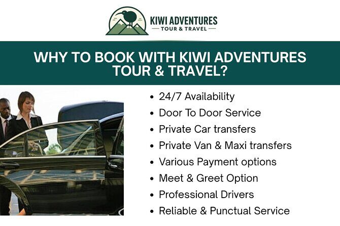 Christchurch INTL Airport Van Transfer to City Minimum 4 persons - Why You’ll Love This Transfer Service