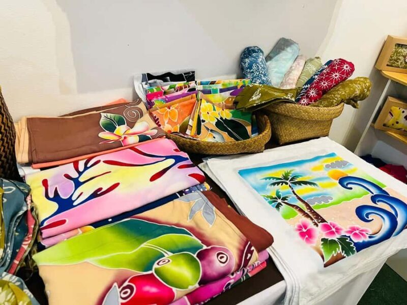 Chumphon : Story of Batik Making Workshop with Transfers - Key Points