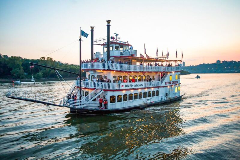 Cincinnati: Riverboat Cruise with Lunch and Entertainment - FAQs