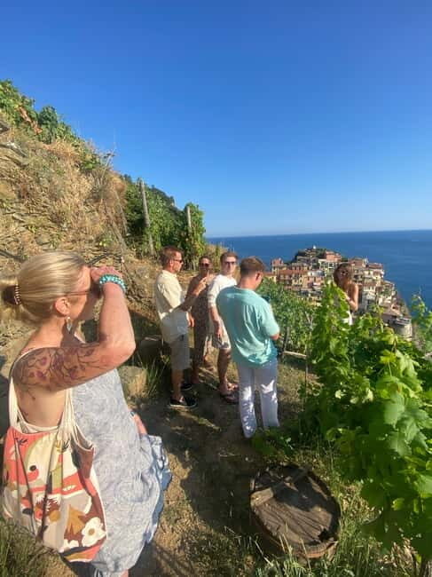 Cinque Terre-Manarola: Wine Experience and Tour in Vineyard - Exploring the Cinque Terre Vineyards: A Walk and Tasting Tour in Manarola