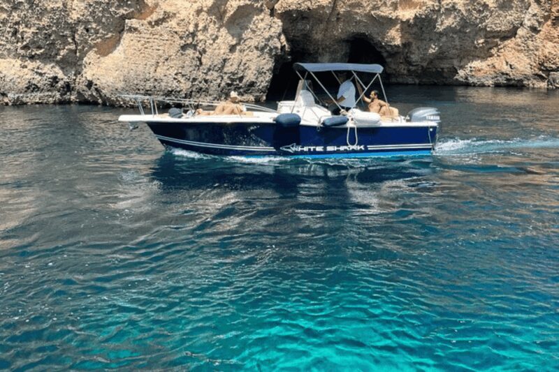 Cirkewwa/Mgarr: Blue and Crystal Lagoon Private Boat Charter - Key Points