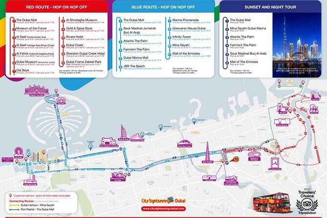 City Sightseeing Dubai Hop-On Hop-Off Bus Tour - FAQ