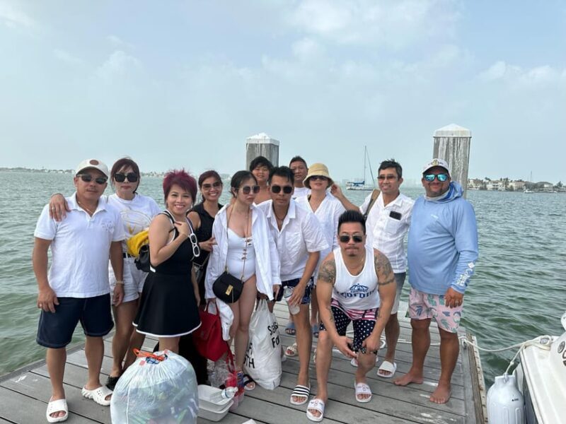 Clearwater: 4 Hour Private Pontoon Boat Rental with Captain - The Stops: Island Hopping and Swimming