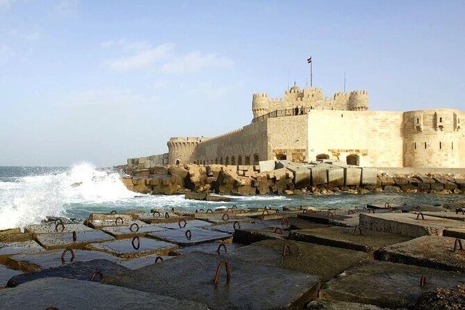 Cleopatras & Alexander The Greats Alexandria Sites  Day Trip From Cairo - Qaitbey Fort: A Fortress with Sea Views and History