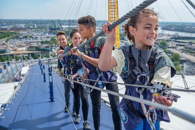 Climb The O2 Arena & See London's Main Sights Walking Tour - The Climb Up The O2 Arena