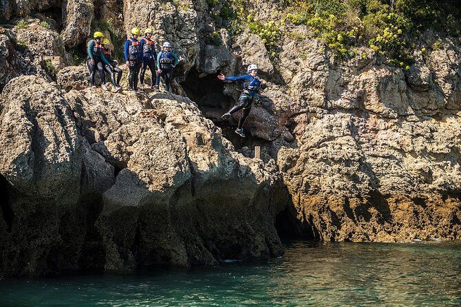 Coasteering and Speedboat, Arrábida Setúbal, Sesimbra near Lisbon - What is Coasteering in Arrábida?