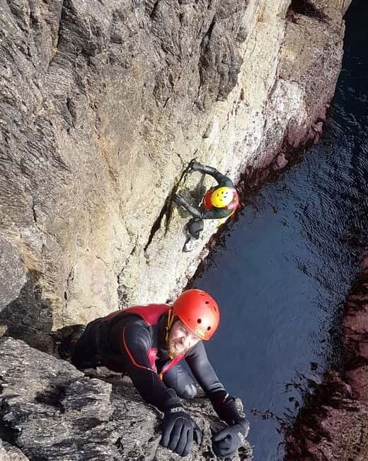 Coasteering on Anglesey, N Wales (cliff jump, climb, swim) - Practical Details & Tips