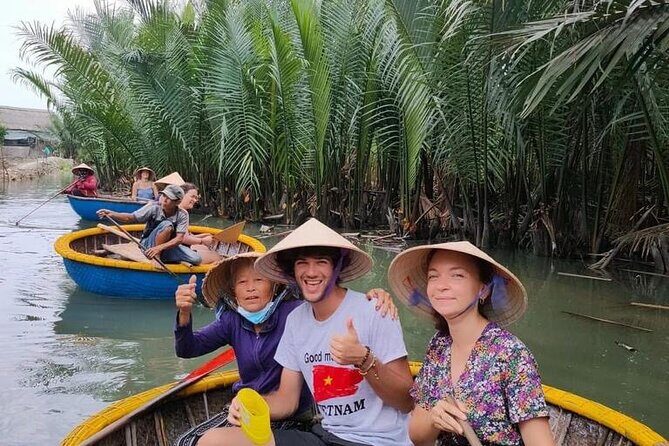 Coconut River Basket Boat Tour with Transfer in Hoi An - Key Points