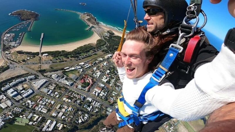 Coffs Harbour: Max Freefall Skydive - Key Points  