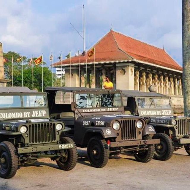 Colombo: City by World War Jeep Private Tour - The Practicalities and Value