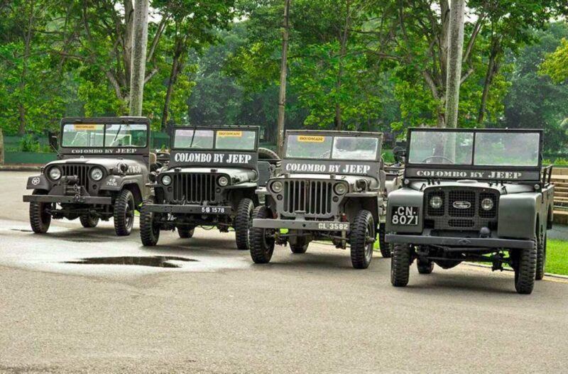 Colombo: City by World War Jeep Private Tour - Safety and Comfort