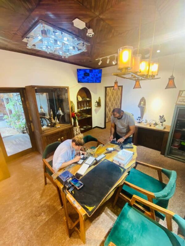 Colombo: Natural Rare Colorful Gemstone Collection Viewing - Authenticity and Unique Selling Points