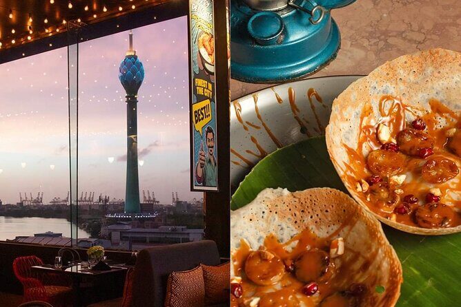Colombo Sri Lankan Street Food Tasting on Rooftop Bar - Key Points