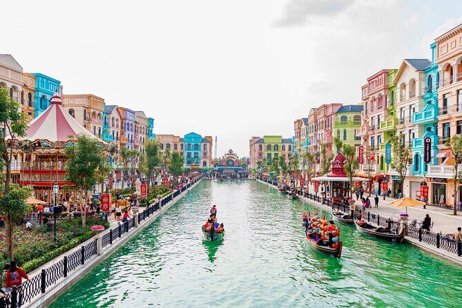 Colorful Rainbow Slide Experience - Exploring Mega Grand World Hanoi & the Rainbow Slide