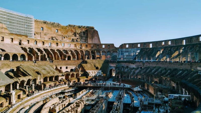 Colosseum with Arena, Roman Forum & Palatine Guided Tour - Frequently Asked Questions