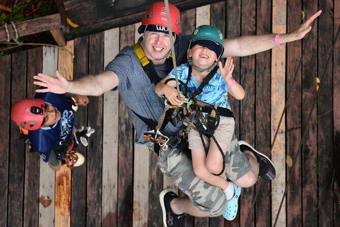 Combine World C Zipline Adventure at Hanuman World - Key Points