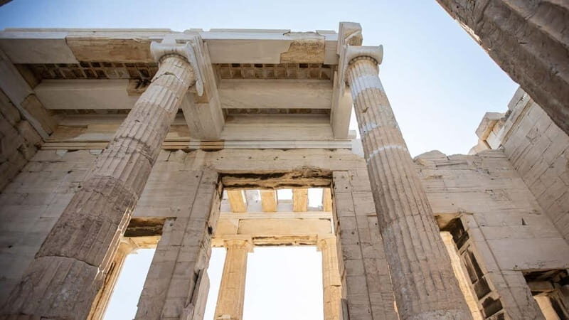 Combo: Acropolis Ticket & Saronic Swimming Cruise Experience - Swimming and Sunbathing