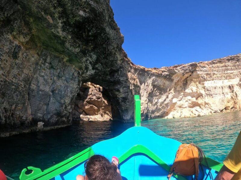 comino-private-charter-to-crystal-blue-lagoon-caves