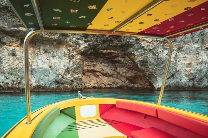 Comino:Crystal & Blue Lagoon,Caves, Private Speedboat Malta - Discovering Malta’s Coastal Treasures on a Private Speedboat